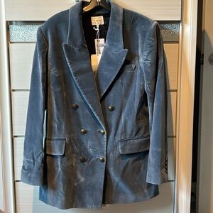 Frame double breasted blazer. NWT.